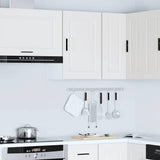 Kitchen Wall Cabinet Porto White Engineered Wood 854027