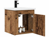 Bathroom Vanity Unit with Tap Old Wood 42 x 40 x 74.5 cm 889535