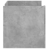 Coffee Table Concrete Grey 100x50x50 cm Engineered Wood 848363