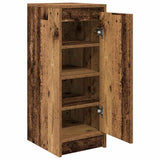 Shoe Cabinet Old Wood 29.5x34x76 cm Engineered Wood 861866
