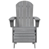 Garden Chair 2 pcs Light Grey 83 x 74 x 92 cm Polyethylene 3335845