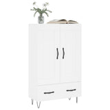 Highboard White 69.5x31x115 cm Engineered Wood 830316