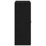 Wall-mounted Cabinet Wall-mounted Black Oak 69.5 x 34 x 180 cm 862971