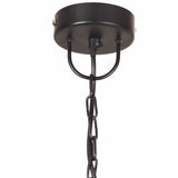 320536 Industrial Hanging Lamp 25 W Black Round 30 cm E27