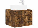 Bathroom Cabinet Set 3 pcs Smoked Oak 49.5 x 44.5 x 65.5 cm 3405732