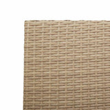 Garden Stacking Chairs 4 pcs Cream and Brown 54 x 56 x 90 cm 3403063