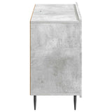 Sideboard Concrete Grey 89 x 34.5 x 62 cm Engineered Wood 894428