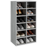 Shoe Rack Grey Sonoma 54x34x100.5 cm Engineered Wood 815310