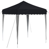 Pop-up Party Tent 195 x 195 x 245 cm Anthracite Oxford Fabric 42019715