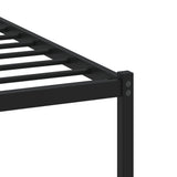 Bed Frame without Mattress with Headboard Brown Oak 200x200 cm 4017158