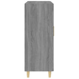 Sideboard Grey Sonoma 69.5x34x90 cm Engineered Wood 817334