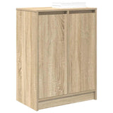 Shoe Cabinet Sonoma Oak 57x34x76 cm Engineered Wood 861870