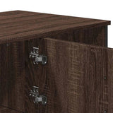 Coffee Table Brown Oak 100x51x40 cm Engineered Wood 848493