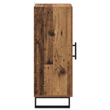 Sideboard Old Wood 34.5 x 34 x 90 cm Engineered Wood and Iron 881654
