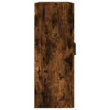 Wall Mounted Cabinets 2 pcs Smoked Oak 69.5x34x90 cm 3195624