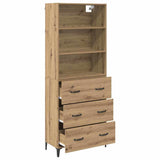 Highboard Artisan Oak 69.5 x 34 x 180 cm Engineered Wood 3415966