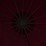 Hanging Garden Parasol Burgundy 3 m Aluminium Pole 47224
