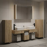 Bathroom Furniture Set 6 pcs Sonoma Oak 3407137