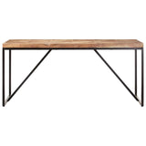 Dining Table 160x70x76 cm Solid Acacia and Mango Wood 323550