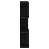 Wall Shelf Black Oak 102 x 20 x 96 cm Engineered Wood 8012213