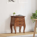 Storage Chest 48 x 35 x 64 cm Solid Mahogany Wood 42012409
