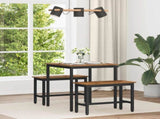 Dining Tables 70 x 70 x 75 cm METAL 892624