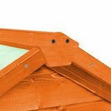 Rabbit Hutch 140x63x120 cm Solid Firwood 170868