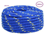 Multipurpose Utility Rope 20 mm 100 m Blue PP 2400 kg Max Load 3472898
