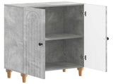Bathroom Storage Cainet ALKMAAR Concrete Grey 59.5 x 31 x 80 cm 896178