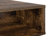 Coffee Table Smoked Oak 105 x 50 x 32.5 cm Engineered Wood 8000208