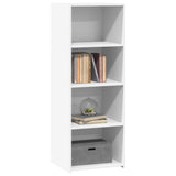 Highboard White 45x41x124 cm Engineered Wood 846390