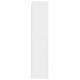 Wall-mounted Bathroom Cabinet White 33 x 34.5 x 160 cm 890512