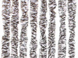 Insect Curtain Brown and Beige 100x220 cm Chenille 284278