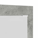 Wall-Mounted Coat Rack Concrete Grey 96 x 1.5 x 90 cm 874534