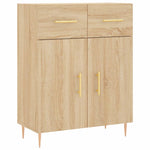 Highboard Sonoma Oak 69.5x34x180 cm Engineered Wood 3199868