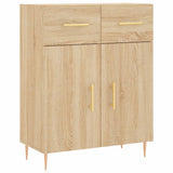 Highboard Sonoma Oak 69.5x34x180 cm Engineered Wood 3199868
