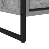 TV Cabinet Grey Sonoma 100 x 36 x 49.5 cm Engineered Wood 886561