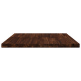 Rectangular Table Top 80 x 70 x 3.5 cm Rectangular Dark Brown 938293