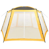 Pool Tent Fabric 590x520x250 cm Yellow 93043