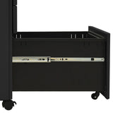Mobile File Cabinet Anthracite 30x45x59 cm Steel 335985