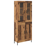 Highboard Old Wood 69.5 x 34 x 180 cm Engineered Wood 3415762
