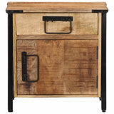 Bedside Cabinet 40x30x42 cm Solid Wood Mango 358917