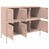 Sideboard Pink 100.5x39x79 cm Steel 843097