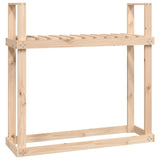 ZNTS Firewood Rack 110x35x108.5 cm Solid Wood Pine 823857