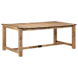 Dining Table 200x100x75 cm Solid Wood Mango 358950