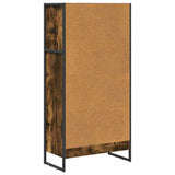 Book Cabinet Smoke Oak 60 x 30 x 121 cm Engineered Wood 886392