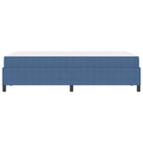 Bed Frame with Mattress Blue 120 x 190 cm Fabric 3399113