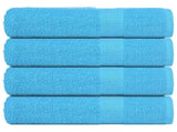 Bath Towels "FROGN" 4 pcs Turquoise 100x150 cm 360 gsm 136981