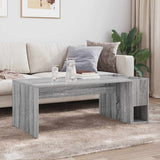 Coffee Table Grey Sonoma 101.5 x 50 x 37 cm Engineered Wood 891197