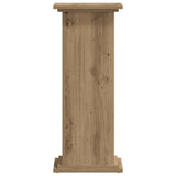 Plant Stand Artisan Oak 33x33x80 cm Engineered Wood 852977